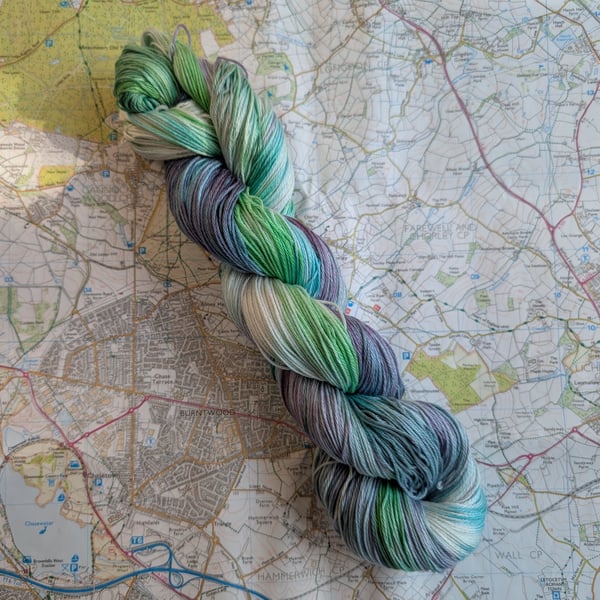 Misty woodland :: pima cotton :: 4 ply :: 100g