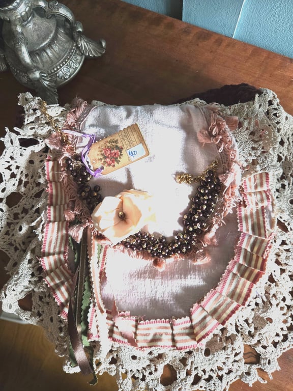 Quirky, one of a kind, hand made saddle bag
