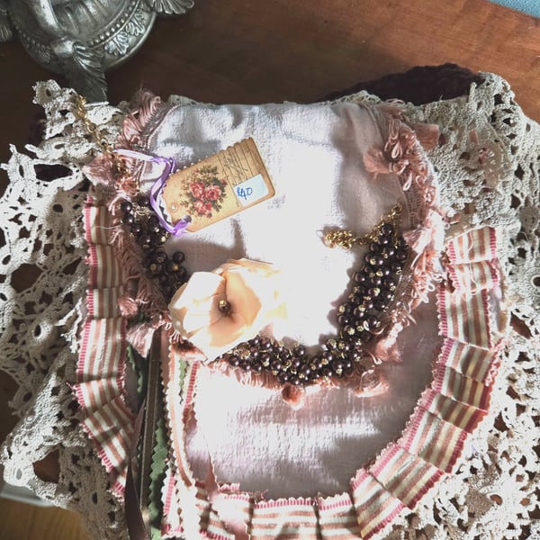 Quirky, one of a kind, hand made saddle bag