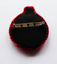 Brooch - Christmas bauble pin, Christmas Joy - Image 5