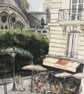 Cafe life in Paris, Notre Dame - Print - Image 3