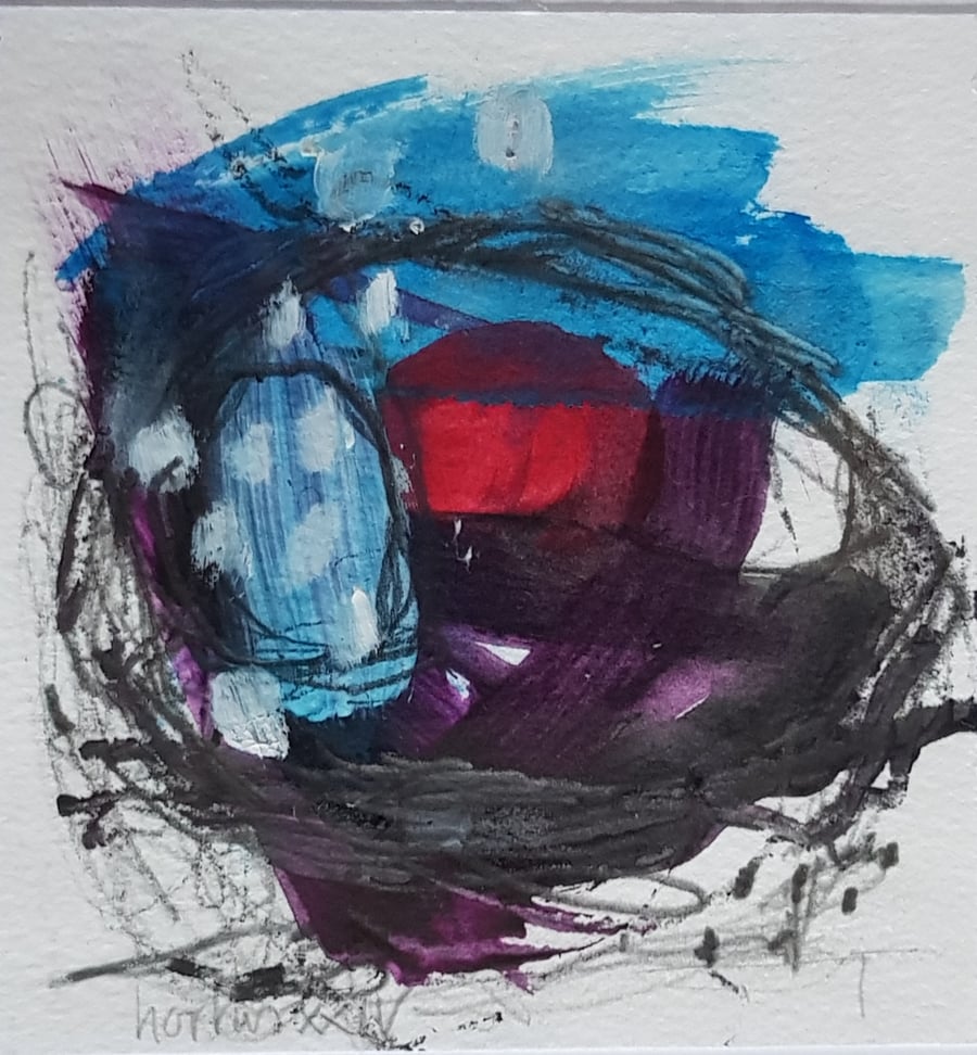 Hortus XXIV Garden study, drawing, painting