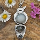 Moon Wolf Pendant 