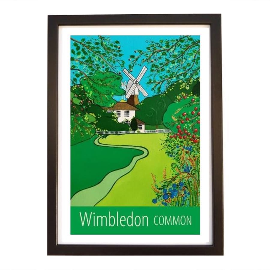 Wimbledon Common - black frame