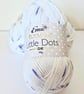 Emu Treasure Little Dots DK Yarn 50 grm Ball - Twinkle Twinkle
