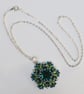 Sparkly Emerald Green Ceres Pendant - Image 3