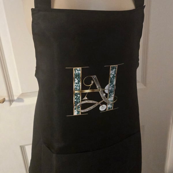Personalised logo branded apron