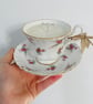 Lavender Fields Tea Cup Candle with Saucer Summer Seconds - Image 2