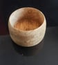 Five Rustic Hand-Turned Wooden Bowls