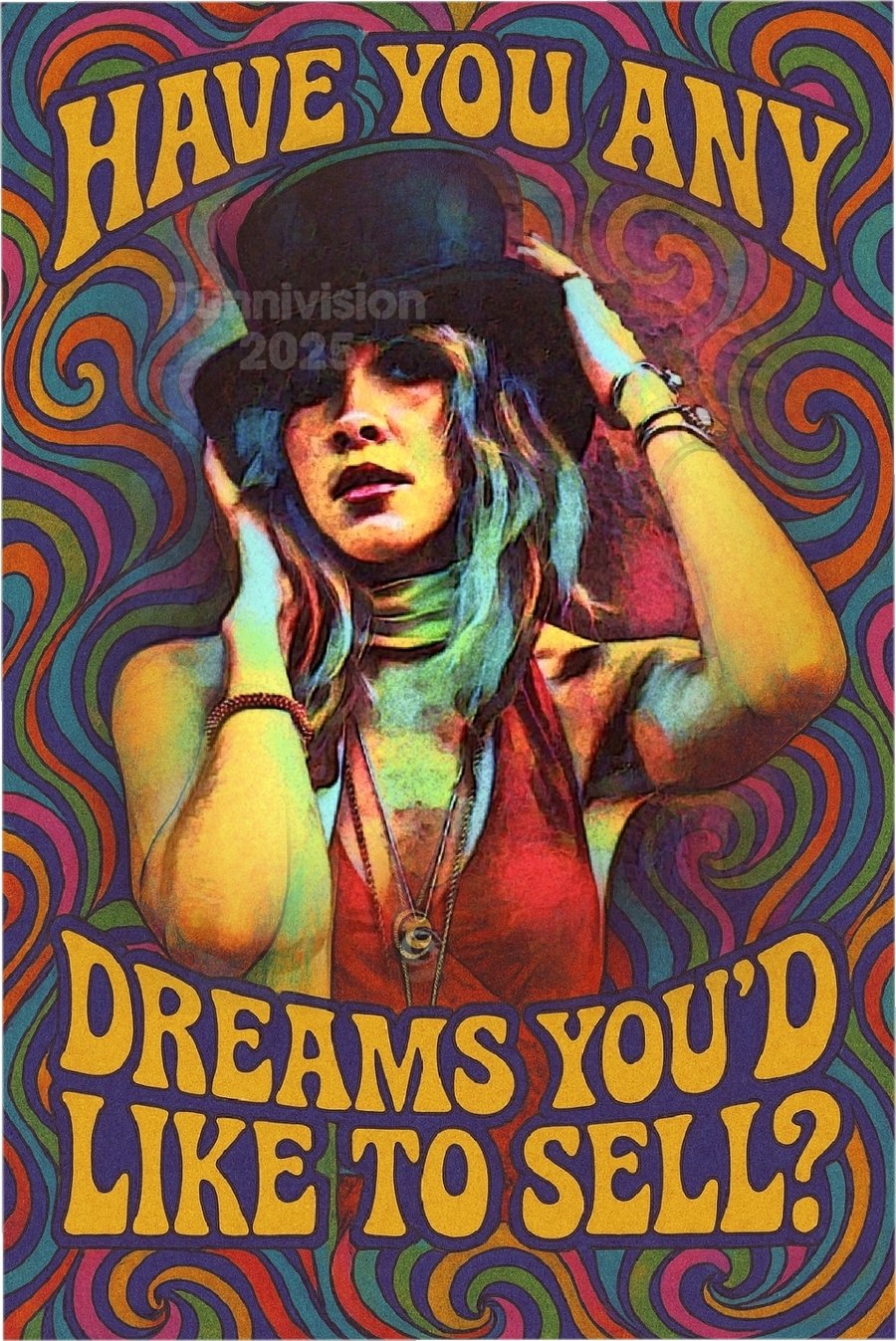 Stevie Nicks12 x 8 inch full colour ltd edition numbered art print