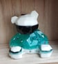 Gorgeous Minty Fresh Resin Bear - Ornament - Figurine - Home Decor - Image 5