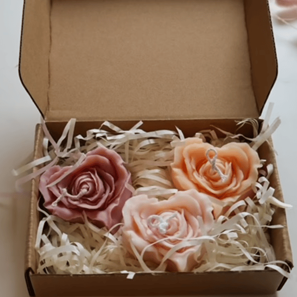 Rose Trio Candle Gift Set