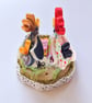 Diorama Chickens The Good Life. - Image 3