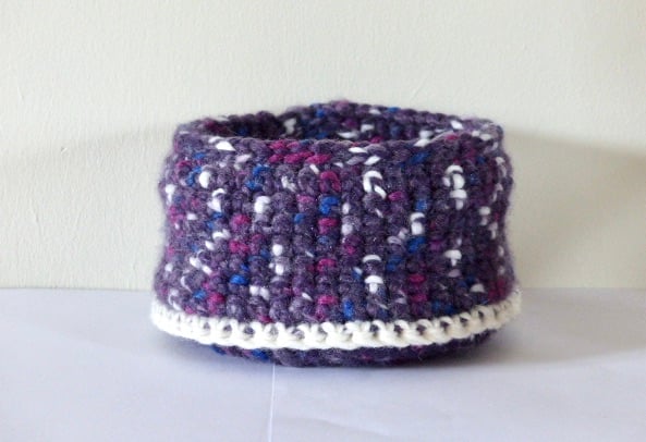 Sale - Crocheted Basket