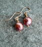 Large Baroque Pearl Earrings on 14k Gold Filled Hooks