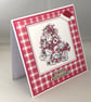 Christmas card - teddy and presents - Image 4