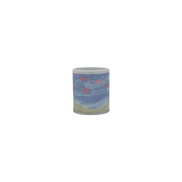 Watercolour Starfish Beach & Ocean Mug
