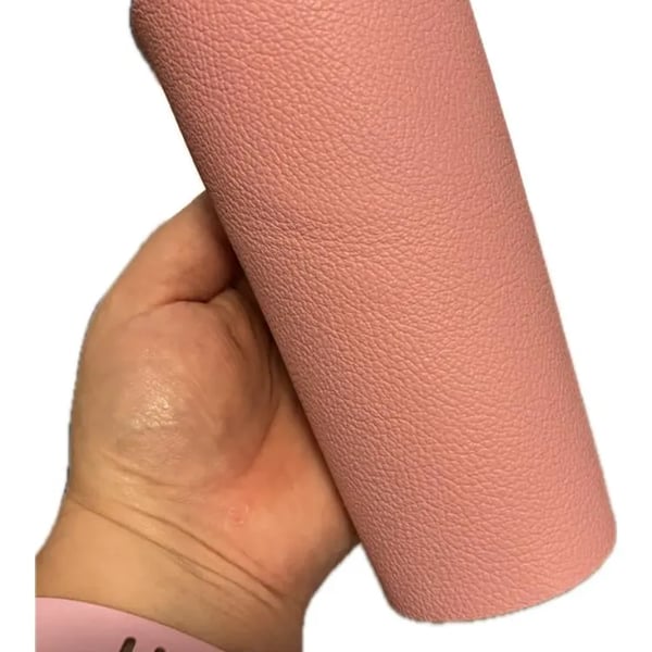 Sm Pair - BubbleGum Cotton Candy Pink coloured Leather Bracers FREE SHIPPING