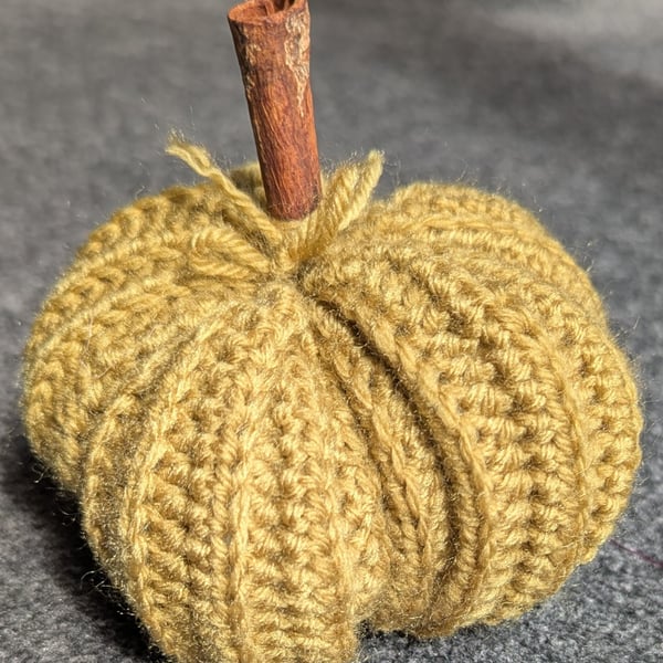 Crochet Pumpkin- Green