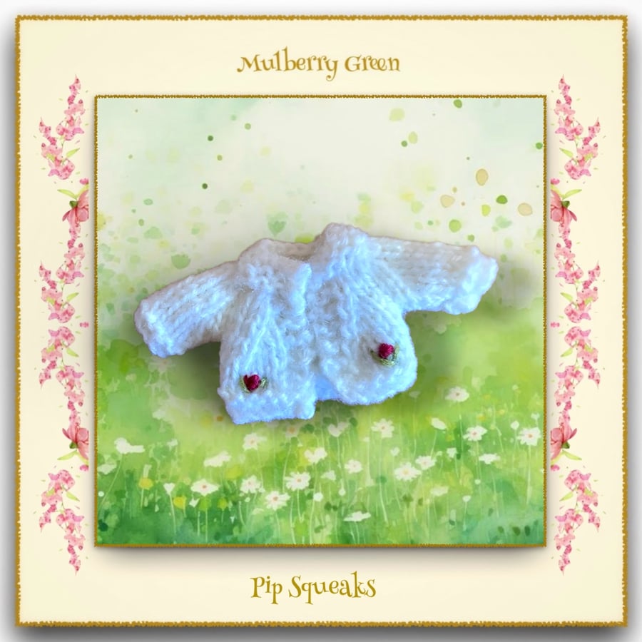 Pip Squeaks Little Rosebud Cardigan 