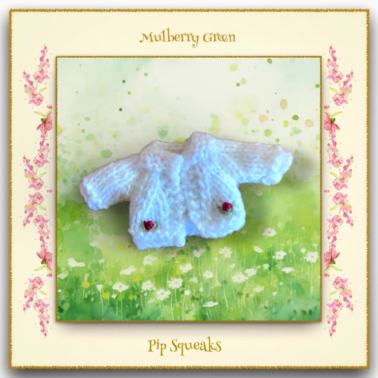 Pip Squeaks Little Rosebud Cardigan 