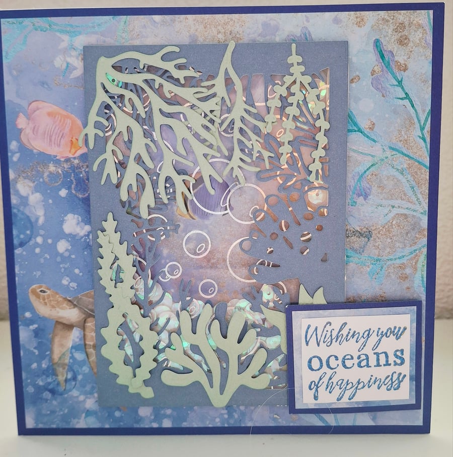 Handmade Shaker Card