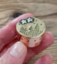 Copper box, collectable miniature copper, silver and brass mini alpine scene  - Image 2