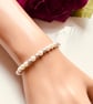 Girls Swarovski Crystal Pearl Bracelet