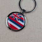 Hawaii Flag Keyring - Hawaii Flag Keychain