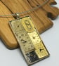 Steampunk rectangular watch face choker - Image 5