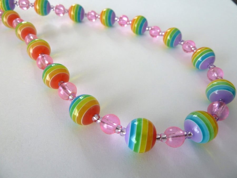 childs pop necklace