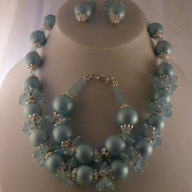 Seconds Sunday Pale Blue Jewellery Set