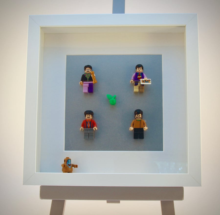 The Beatles  mini Figure frame