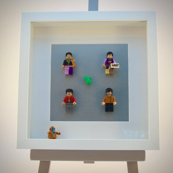 The Beatles  mini Figure frame