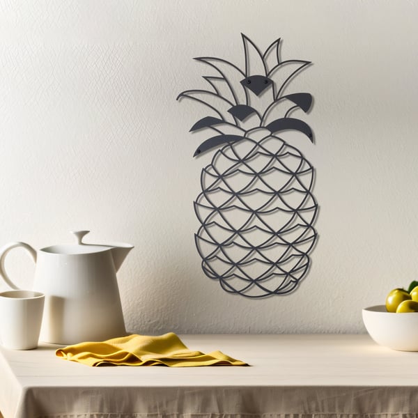 Pineapple - Metal Wall Art