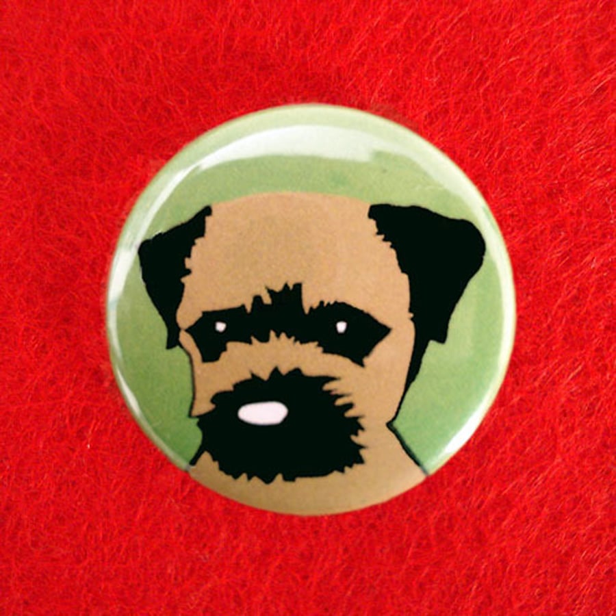 Border Terrier Badge