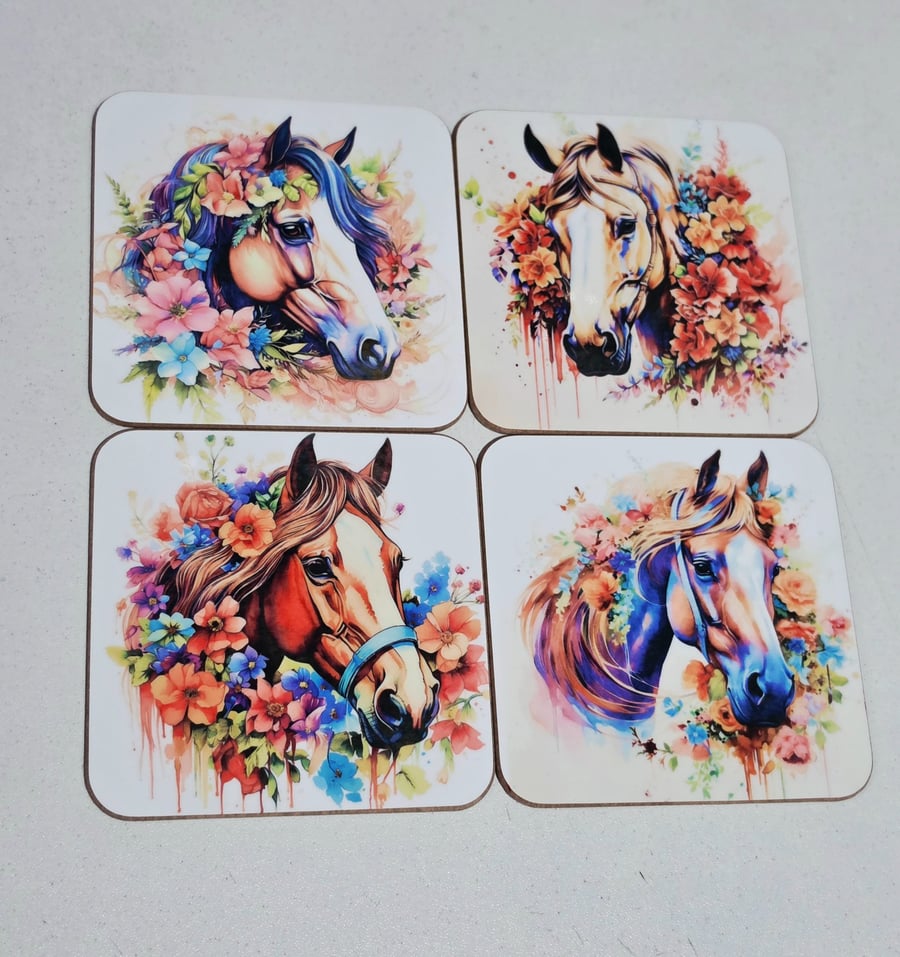 Image of Horse Coaster Set