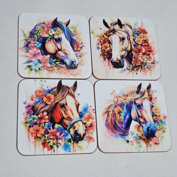 Horse Coaster Set
