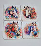 Horse Coaster Set