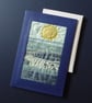 Individually Hand Crafted Textile Blank Card