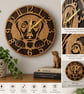 Wooden Dog Wall Clock – 250mm Dog Lover Gift - Image 2