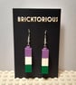 Lego LGBT Genderqueer Earrings - Image 2
