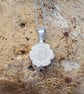 Tiny Tanzanite flower pendant. December birthstone. - Image 4