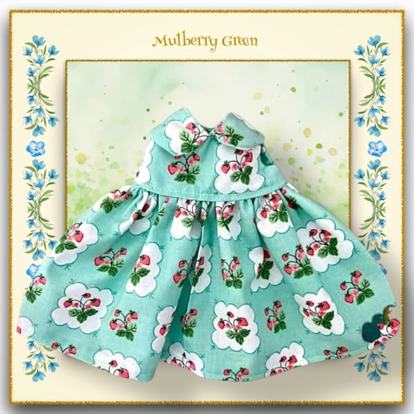 Strawberries for Tea Dress