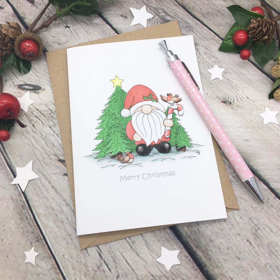 Christmas ‘Norm’ the Gnome Card