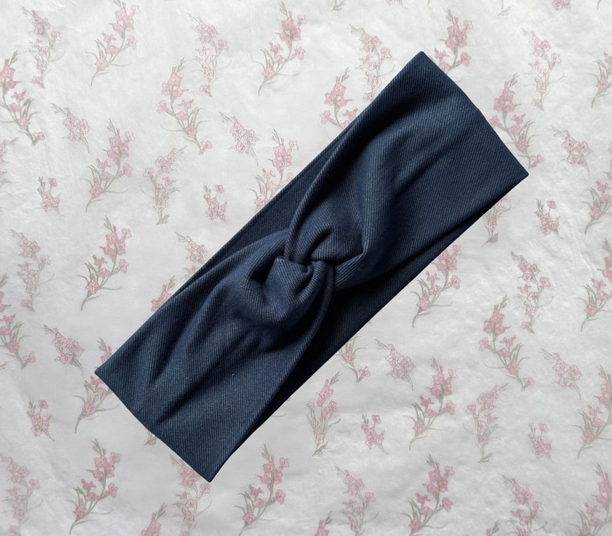Women's Twist Knot Headband-Hairband Knot-Jersey Twist Headband. HA020