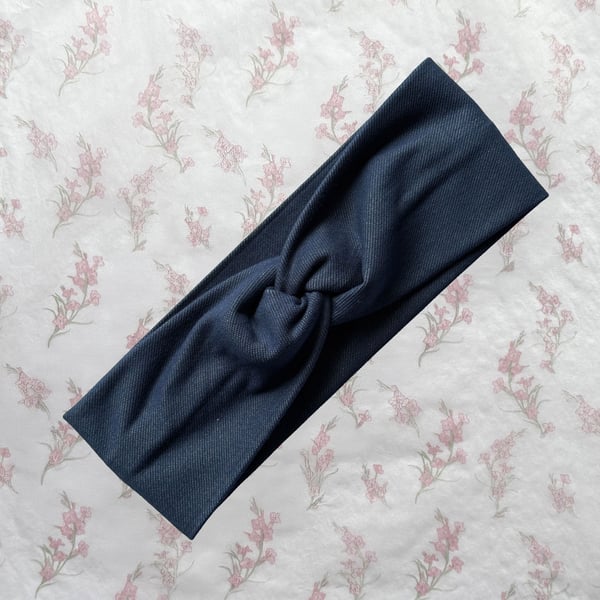 Women's Twist Knot Headband-Hairband Knot-Jersey Twist Headband. HA020