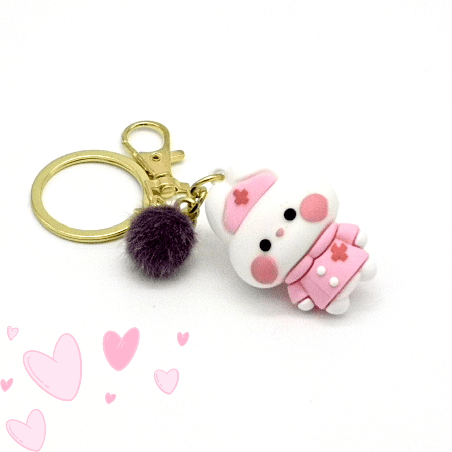 Rabbit Keyring