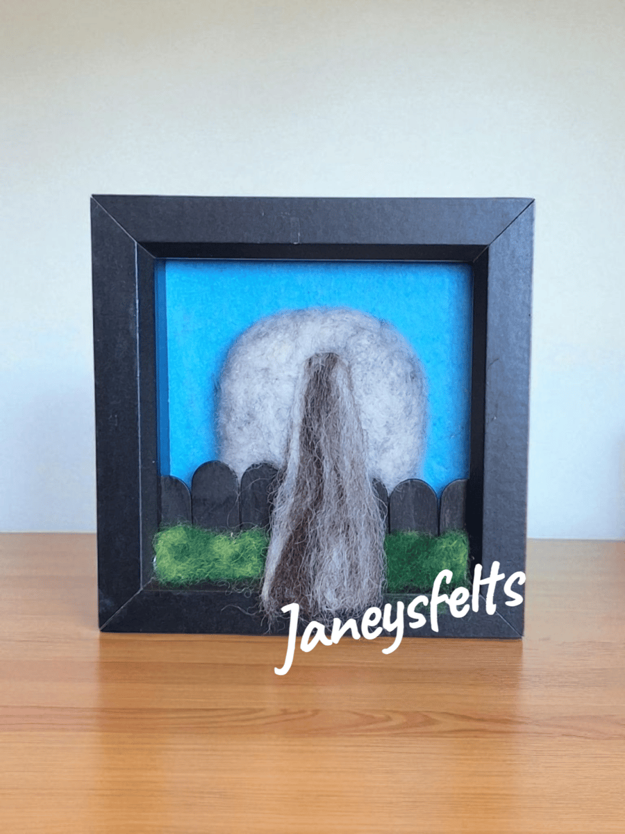 Grey horse bottom portrait 