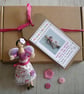 craft kit Make a spring fairy peg doll - Image 2